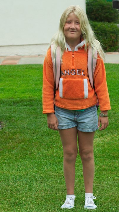 Sara, ready to go