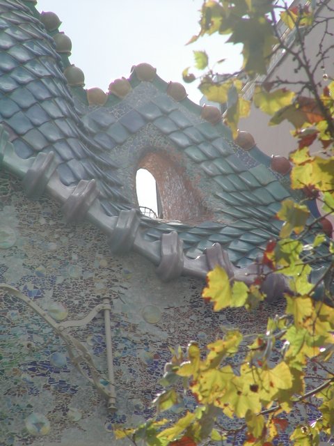 Roof tile detail