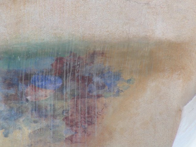 Faded paint