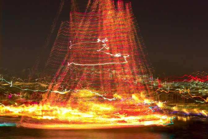 Blurred Boats, I