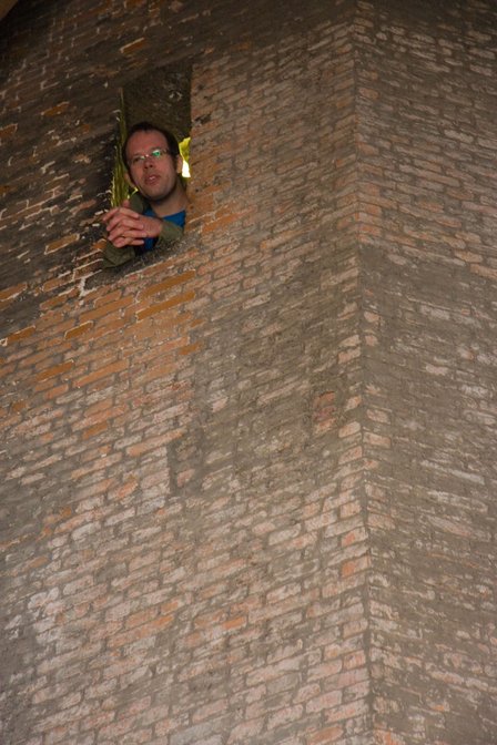Herman In Tower Stairs