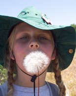 Lee With Dandelion