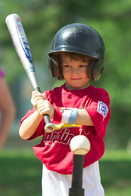Justin At Bat
