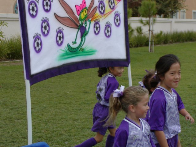 Banner girls