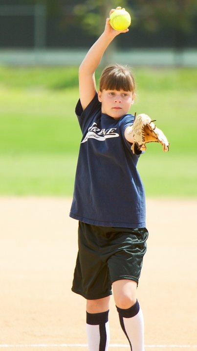 Katie Pitching, I
