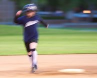Blurred Runner