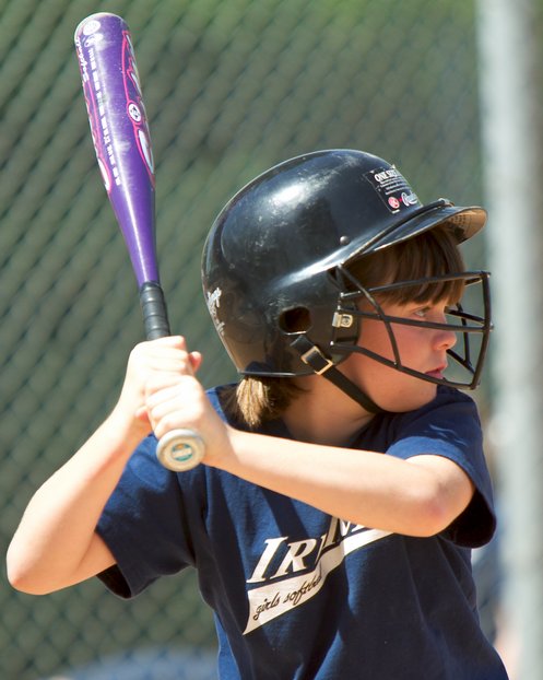 Katie At Bat