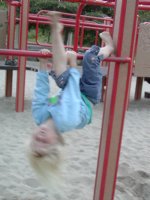 Upside down
