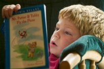 Timothy reading
