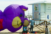 Bringing the purple bear down