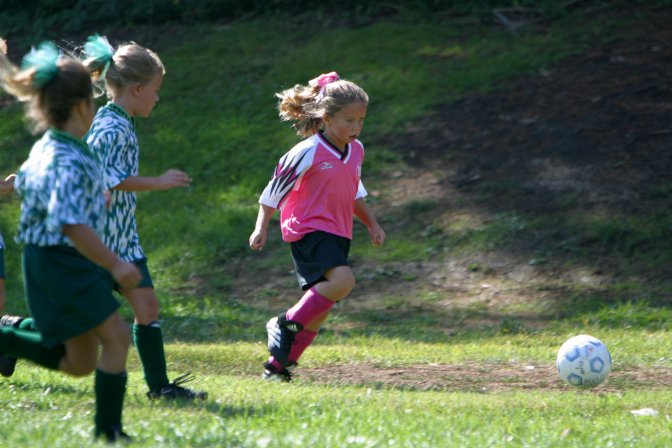Chandler takes it up the sideline