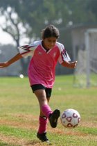 Maryam kicks it