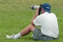 Rob plays with his new zoom