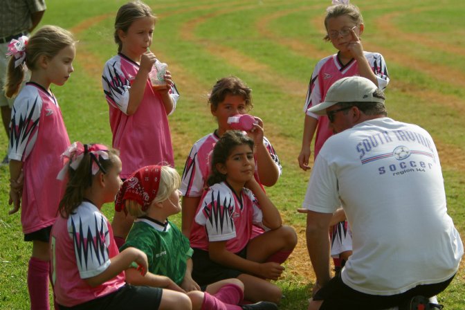 Halftime pep talk