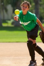 Breanna pitching