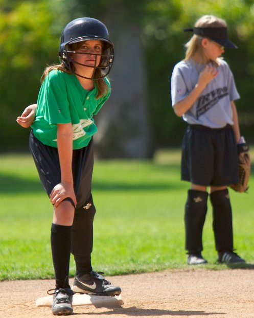 Kelsey at second