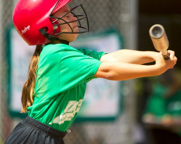 Jennifer at bat