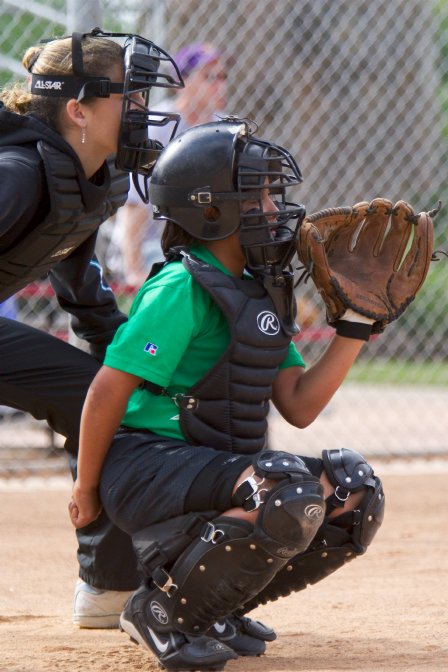 Ashley catching