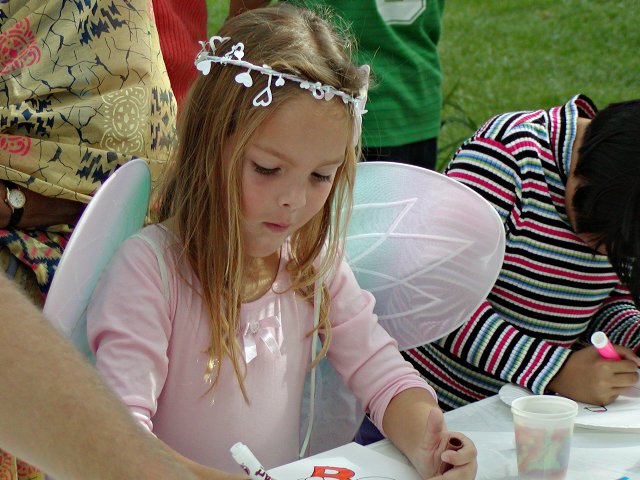 Danielle as a Pink Fairy
