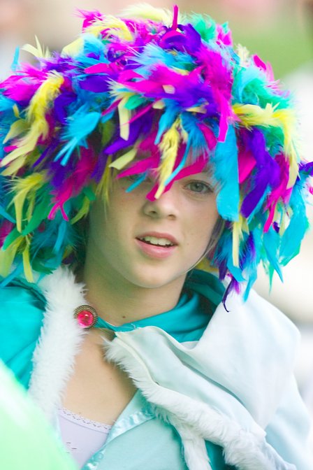 Feathery Wig