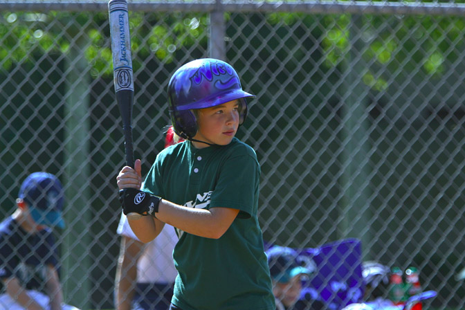 Nicole batting
