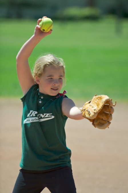 Nicole pitching