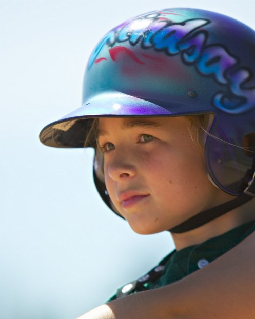 Lindsay on deck