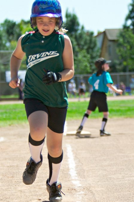 Nikki runs home