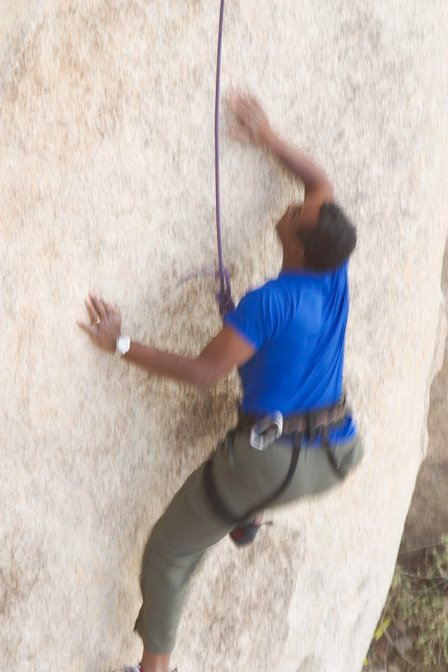 Gavin Climb Blur, I