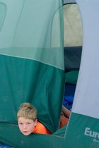 Timothy In Tent