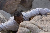 Gavin Climbing