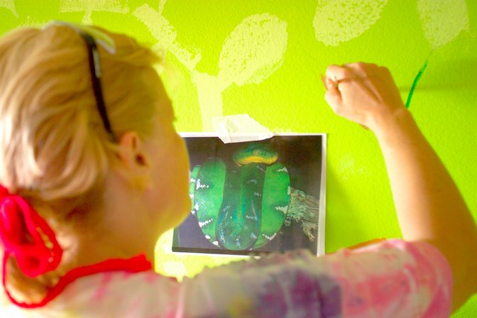 Painting Snake, I