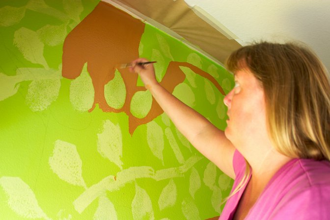 Painting Trees, I