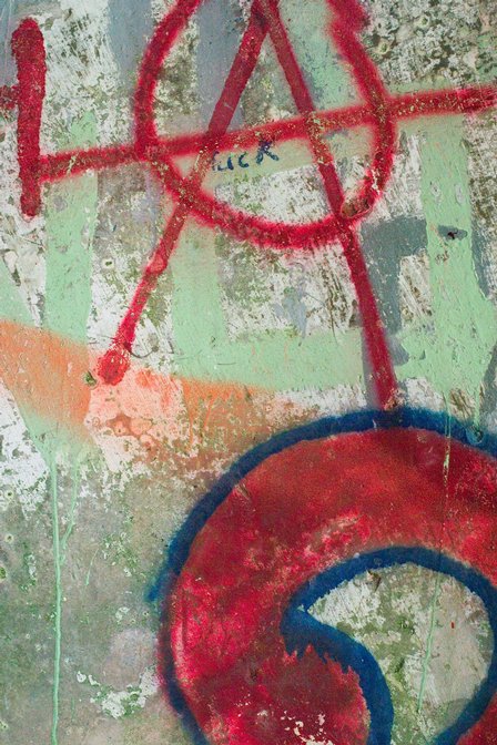 Castle Ruin Graffiti, I