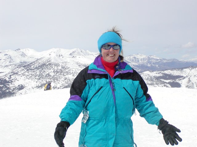 Diana at the top