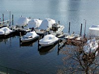 Shrinkwrapped boats