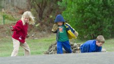 Sara, Timothy, and Logan