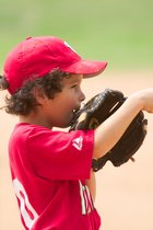 Max Bites His Mitt