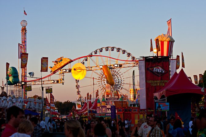 Sunset Midway, I