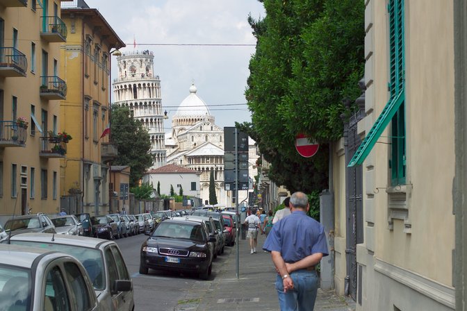 Nearing The Piazza