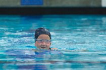Sara doing the breaststroke, II