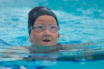 Sara doing the breaststroke, III