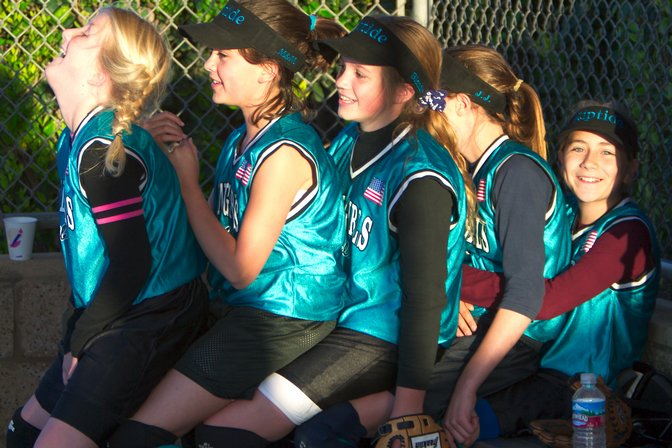 Five Girl Pileup