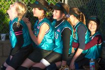 Five Girl Pileup