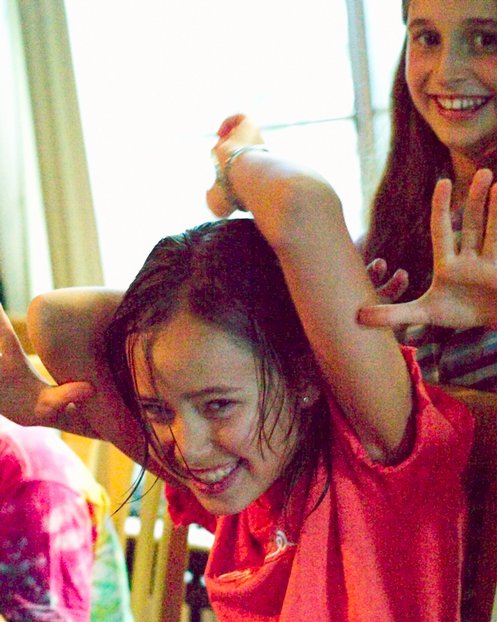Sophia and Caitlin