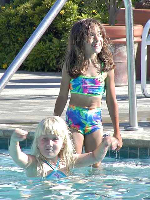 Sara and Crystal