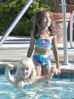 Sara and Crystal