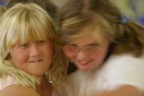 Blurry hug (Sara and Christina)