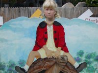 Sara riding