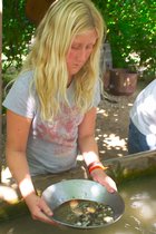 Sara Pans For Gold
